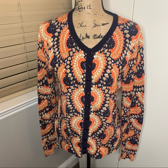 Anthropologie Sweaters - Tabitha Anthropologie Wild Print Buttoned Cardigan Sweater